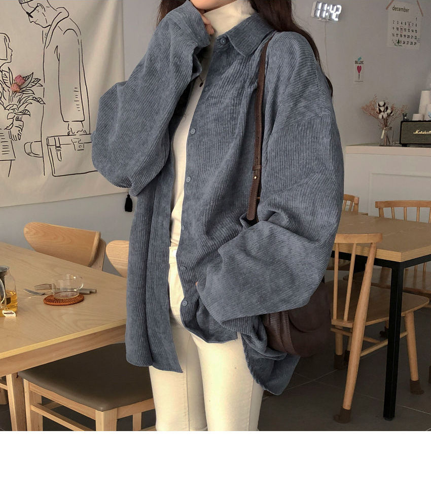 EFO - Oversized corduroy overhemd