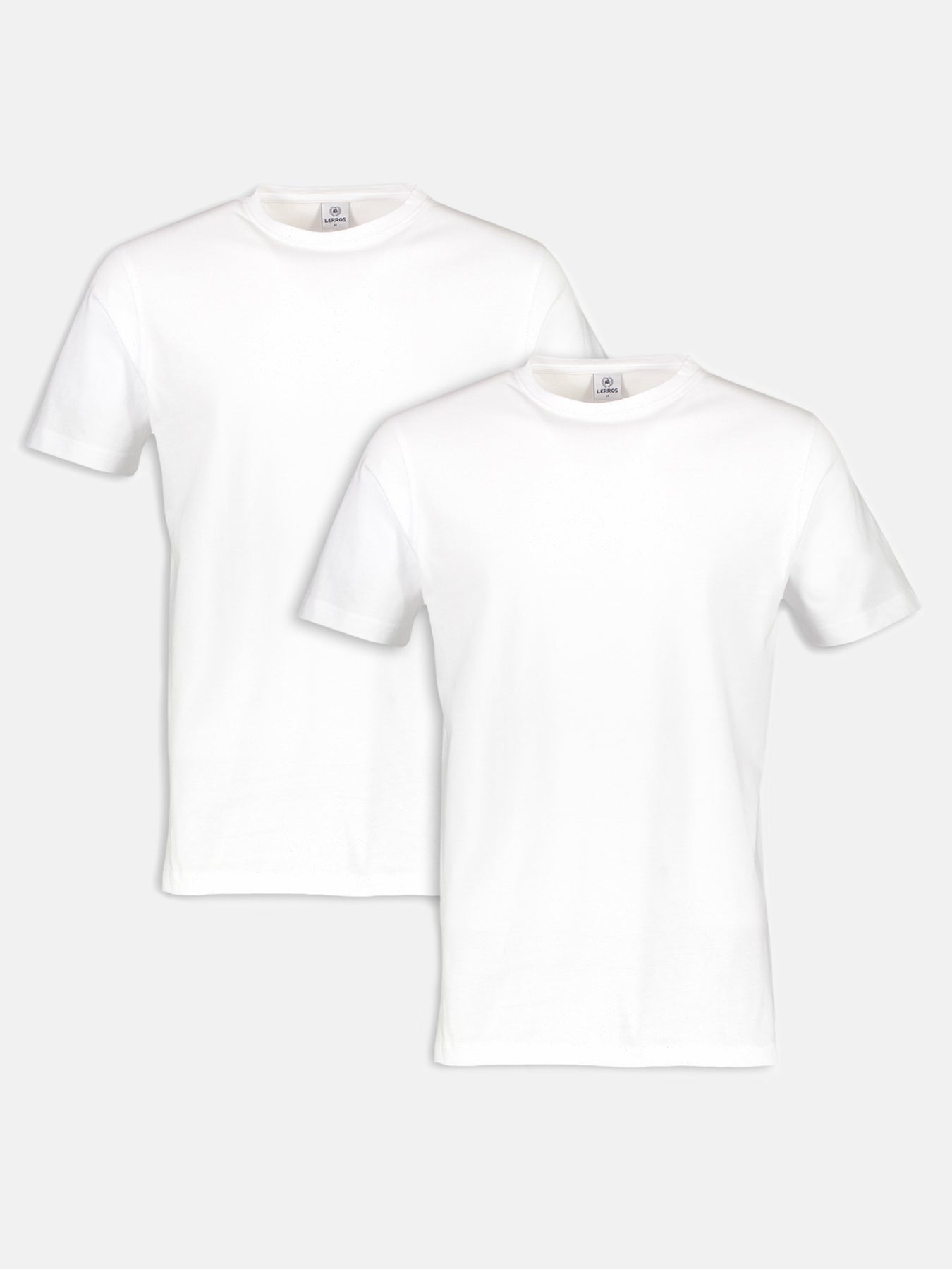 Doppelpack T-Shirt für Herren, Rundhals in Premium Baumwollqualität