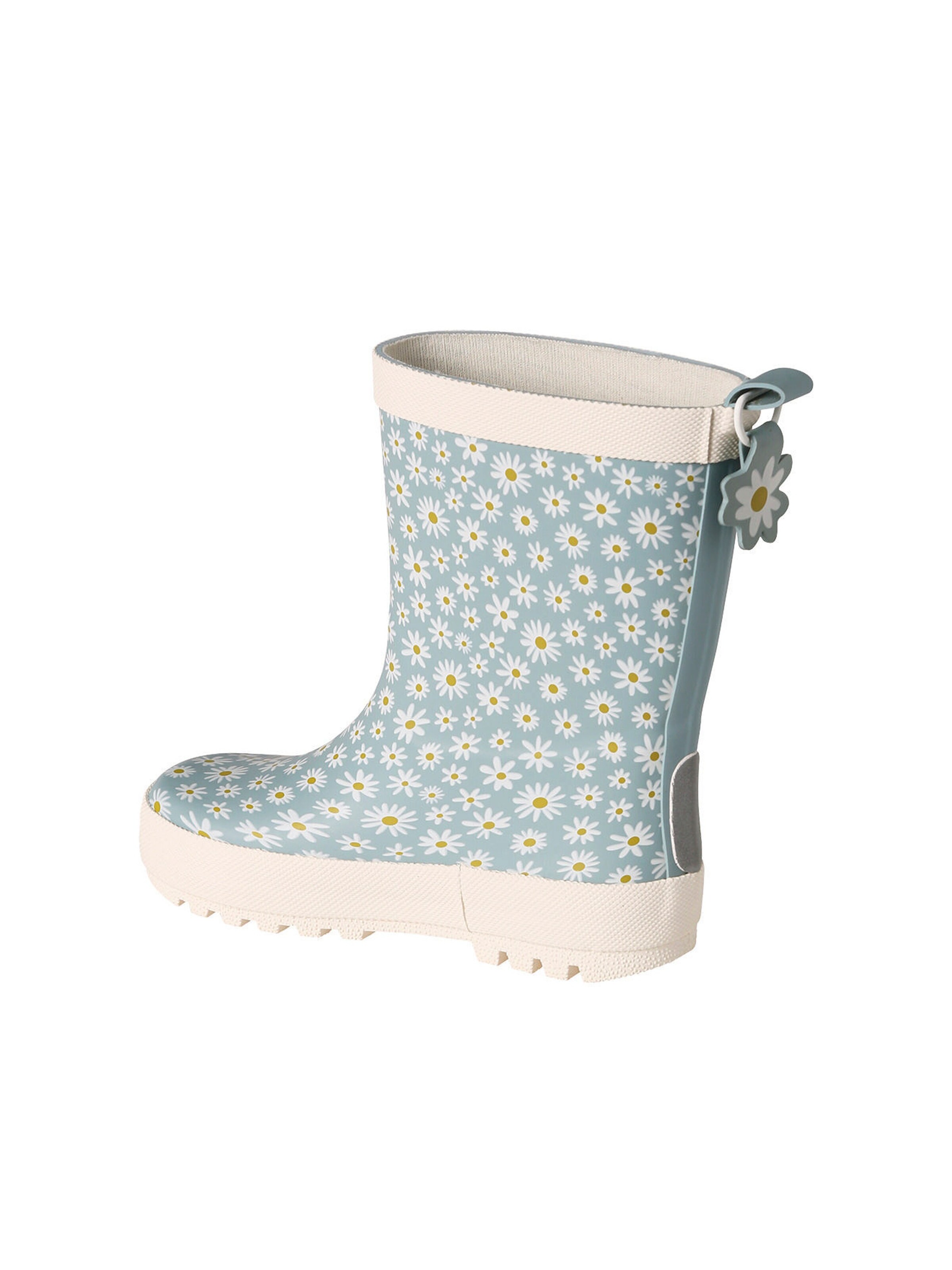 Vertbaudet Bedruckte Kinder Gummistiefel blau bedruckt