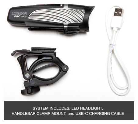 Éclairage Avant NiteRider Lumina Pro 1000