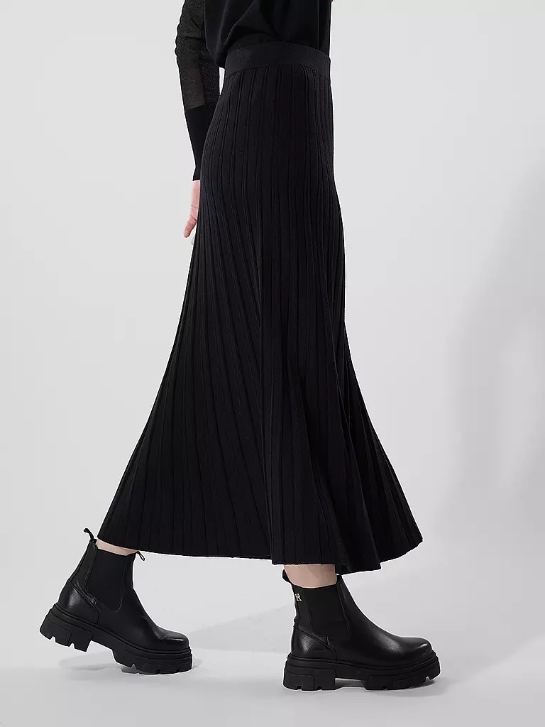 OUÍ Strickrock schwarz
