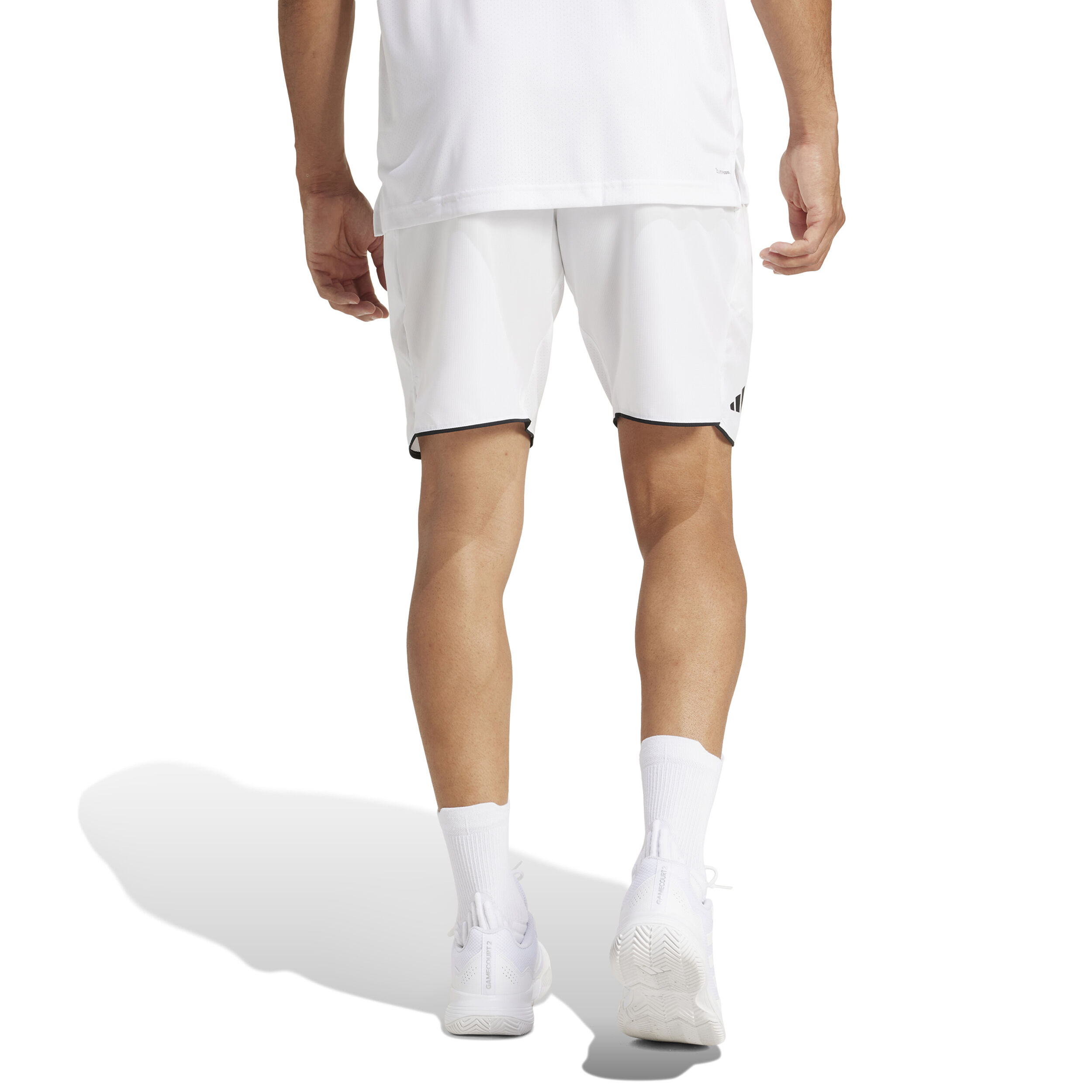 adidas Club 9in Shorts Hommes - Blanc