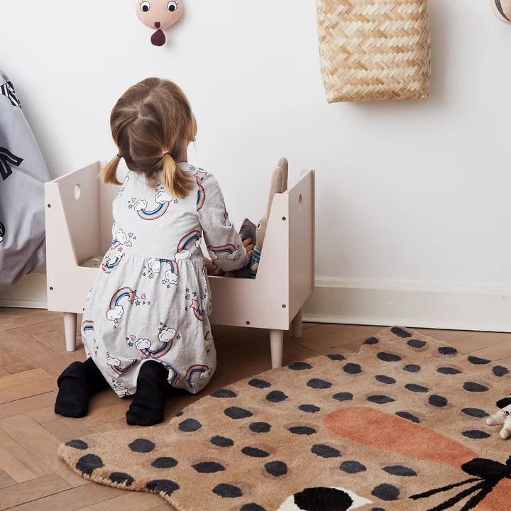 OYOY - Kinderteppich Ø 95 cm, Löwe