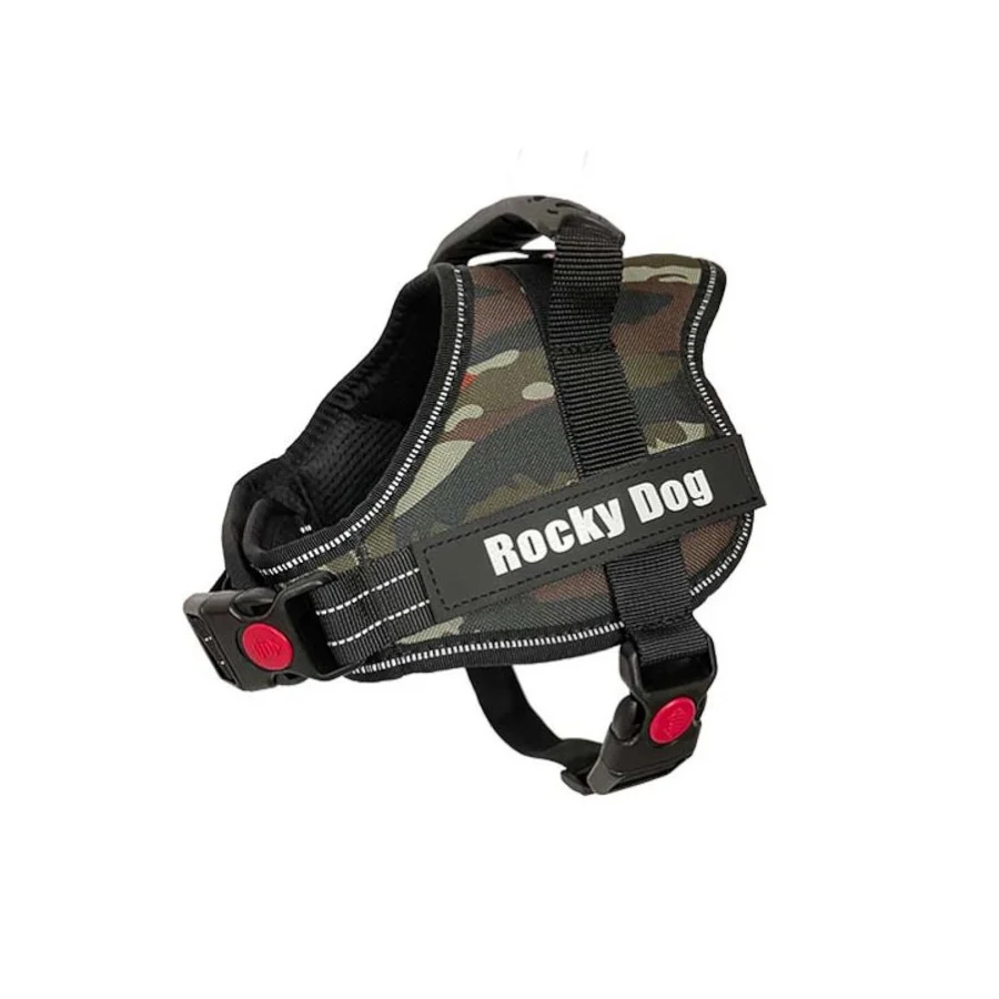 Coleira ergonômica camuflada para cães Outech Rocky