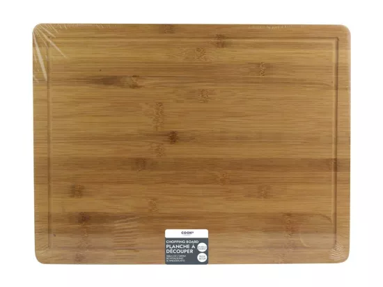 Planche A Decouper Avec Rebord Bambou 33.5x44cm