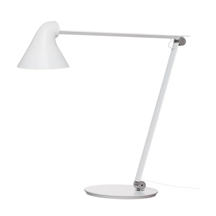 Louis Poulsen - NJP LED Tischleuchte mit Standfuss, weiss