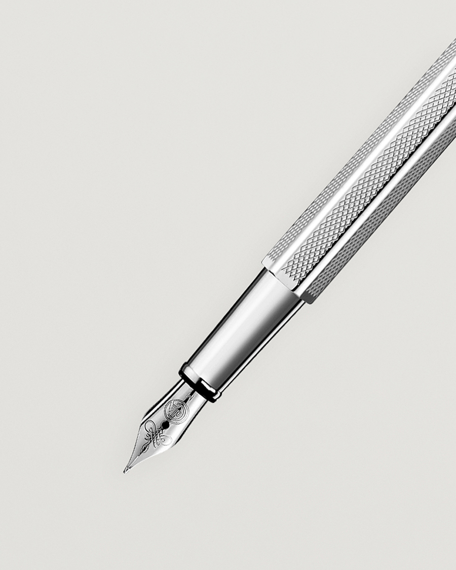 Caran d' Ache Ecridor Retro Fountain Pen Platinum Coated