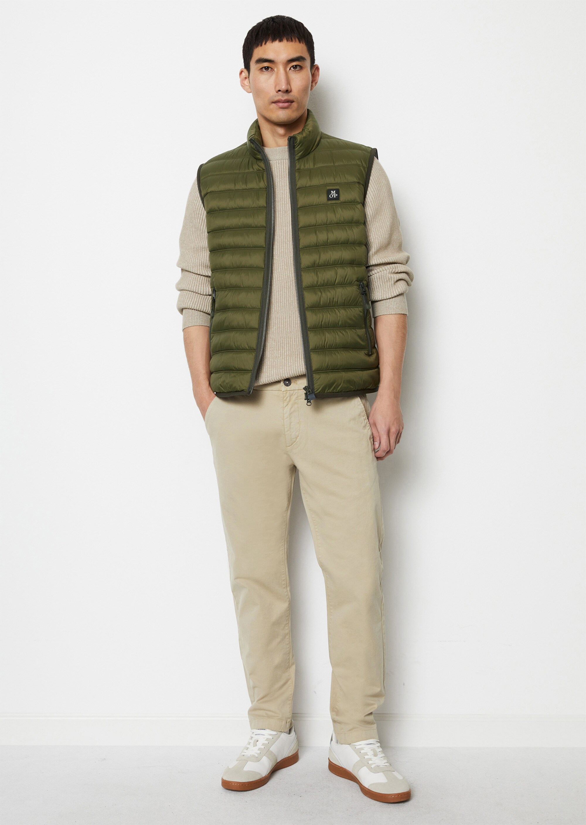 Chino - Modell OSBY jogger tapered aus hochwertigem Bio-Baumwolle-Mix