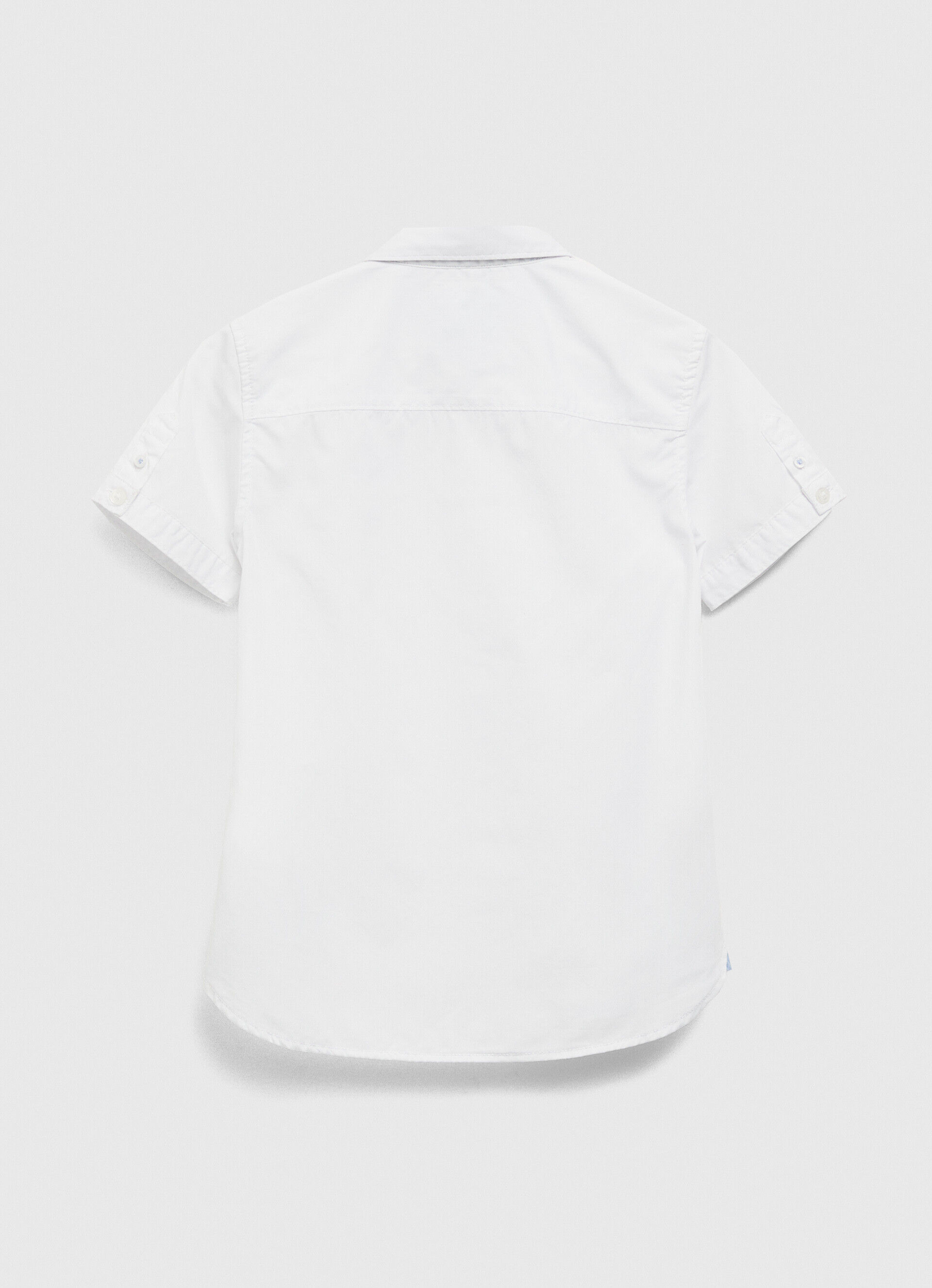 CAMISA MISTERTON DE MANGA CURTA - branca