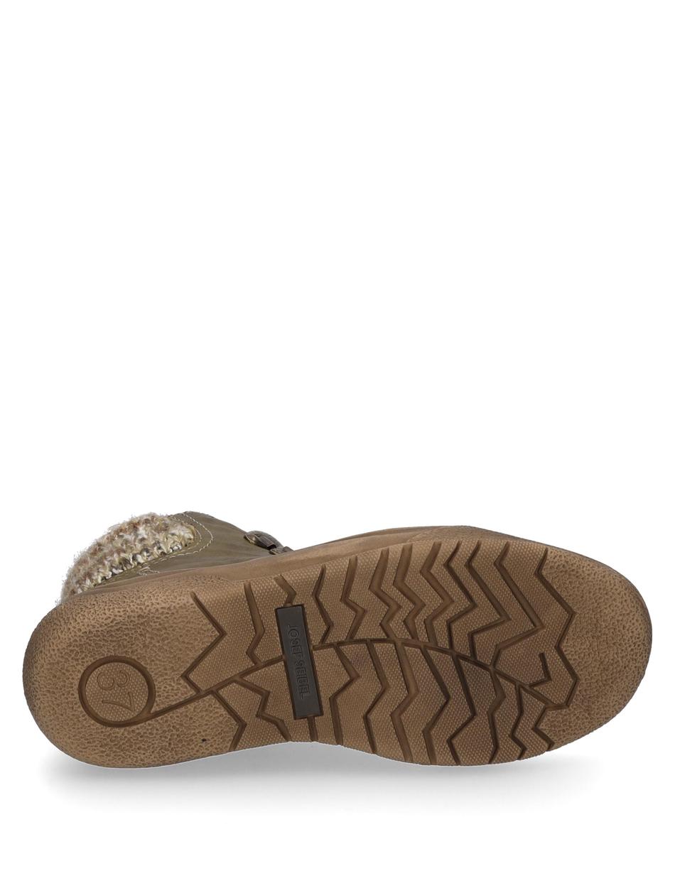 Stiefelette Alina 53, oliv-kombi