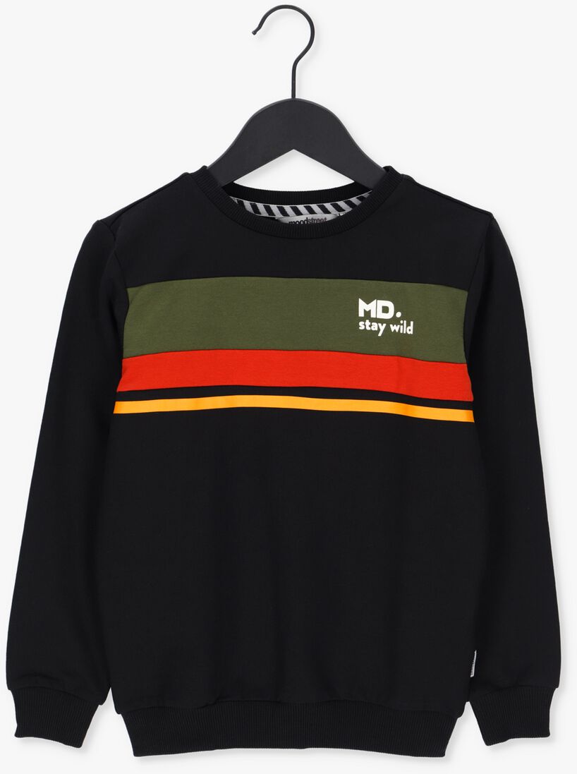 MOODSTREET zwarte moodstreet sweater m209-6384