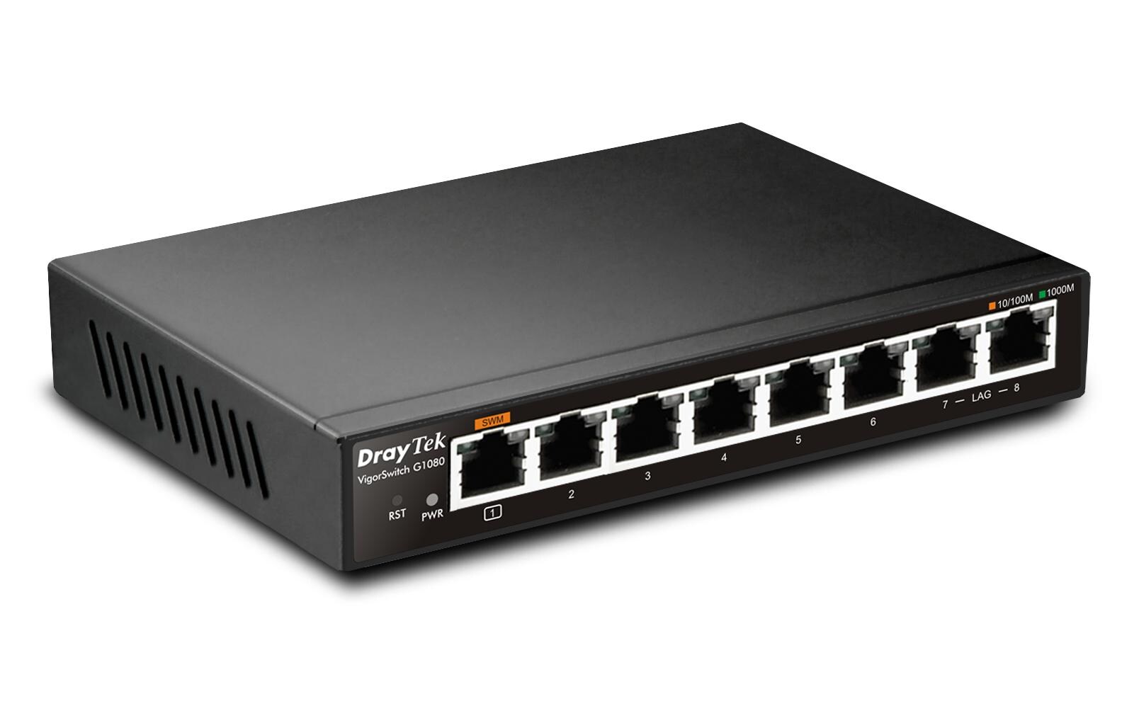 Switch VigorSwitch G1080 8 PortVigorSwitch G1080 8-Port Managed Gigabit Switch