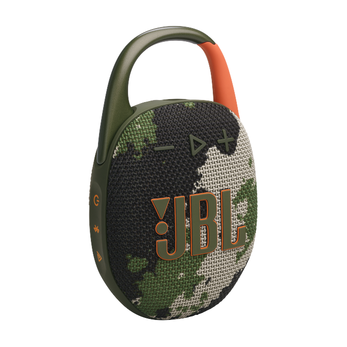JBL - Clip5 Portable Bluetooth Speaker - Squad