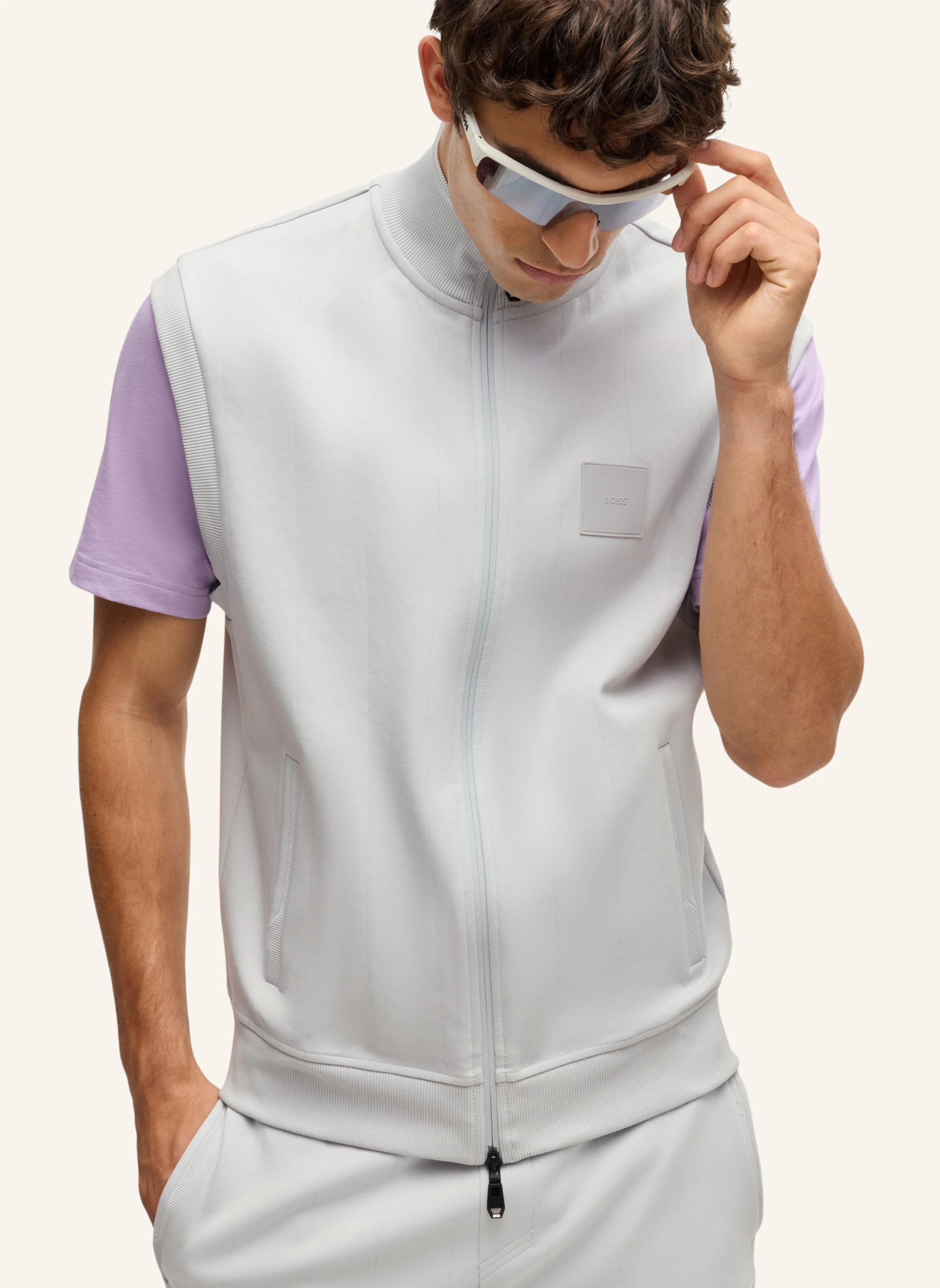 BOSS Sweatshirt SVEEDY DROPNEEDLE Relaxed Fit