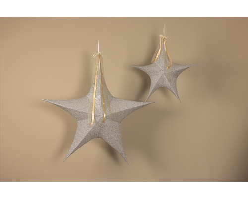 Decoratieve ster Ø 135 cm zilver
