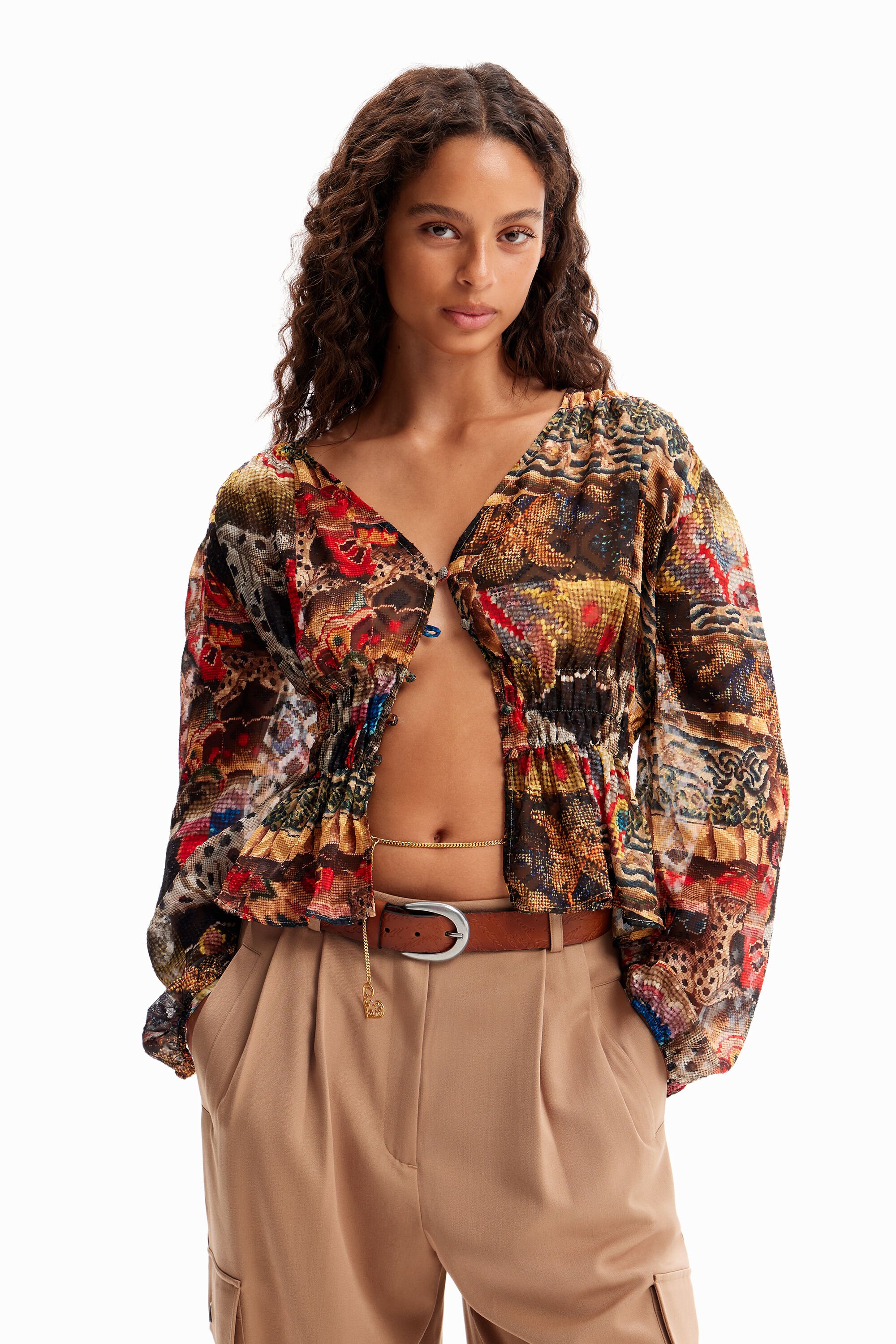 Blouse tapisserie M. Christian Lacroix