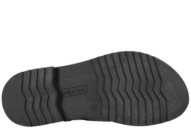 NEW FEET LANG STØVLE I SORT