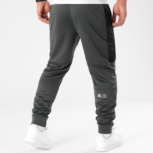 Pantalon Jogging Fleece A823U Gris Anthracite