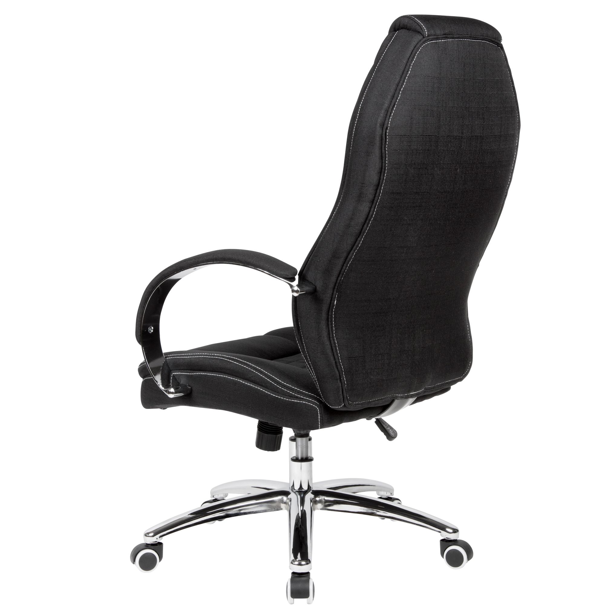 KADIMA DESIGN Bürodrehstuhl Jeansoptik: Modernes Design, weiche Polsterung, Wippmechanik, Nacken- und Kopfunterstützung, großes Fußkreuz, 120 kg Belastbarkeit.