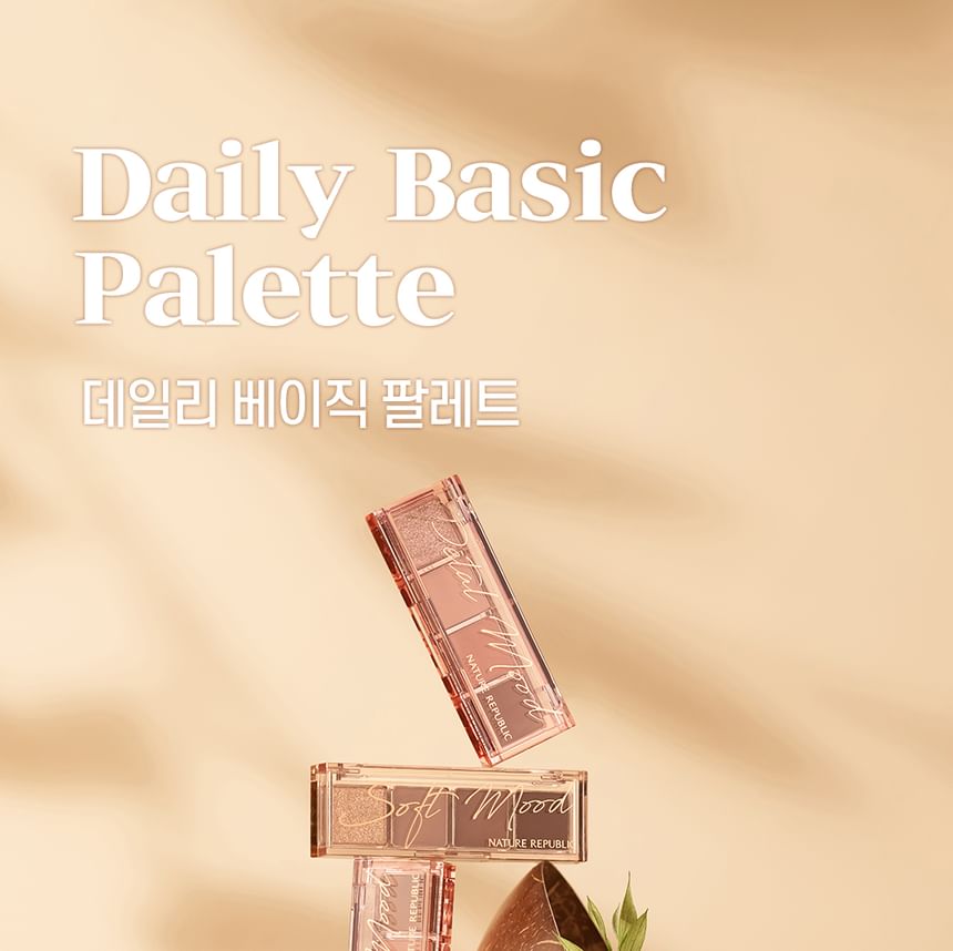 NATURE REPUBLIC - Dagelijkse basispalet - 7 soorten