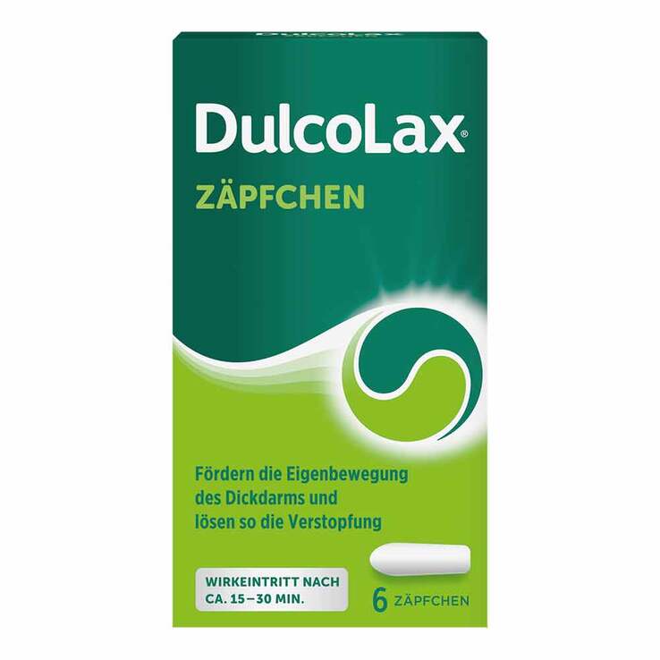 Dulcolax 10 mg Zäpfchen, 6 St