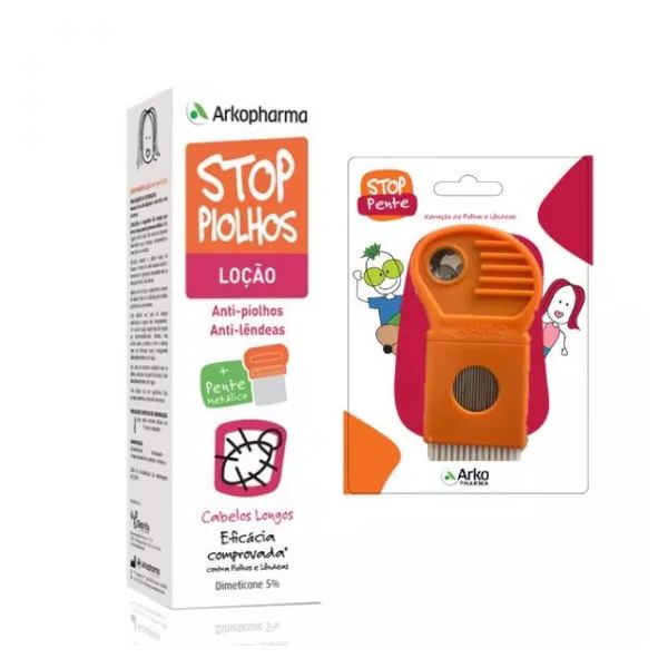 Arkopharma Stop Piolhos Loção 100ml   Pente com Lupa