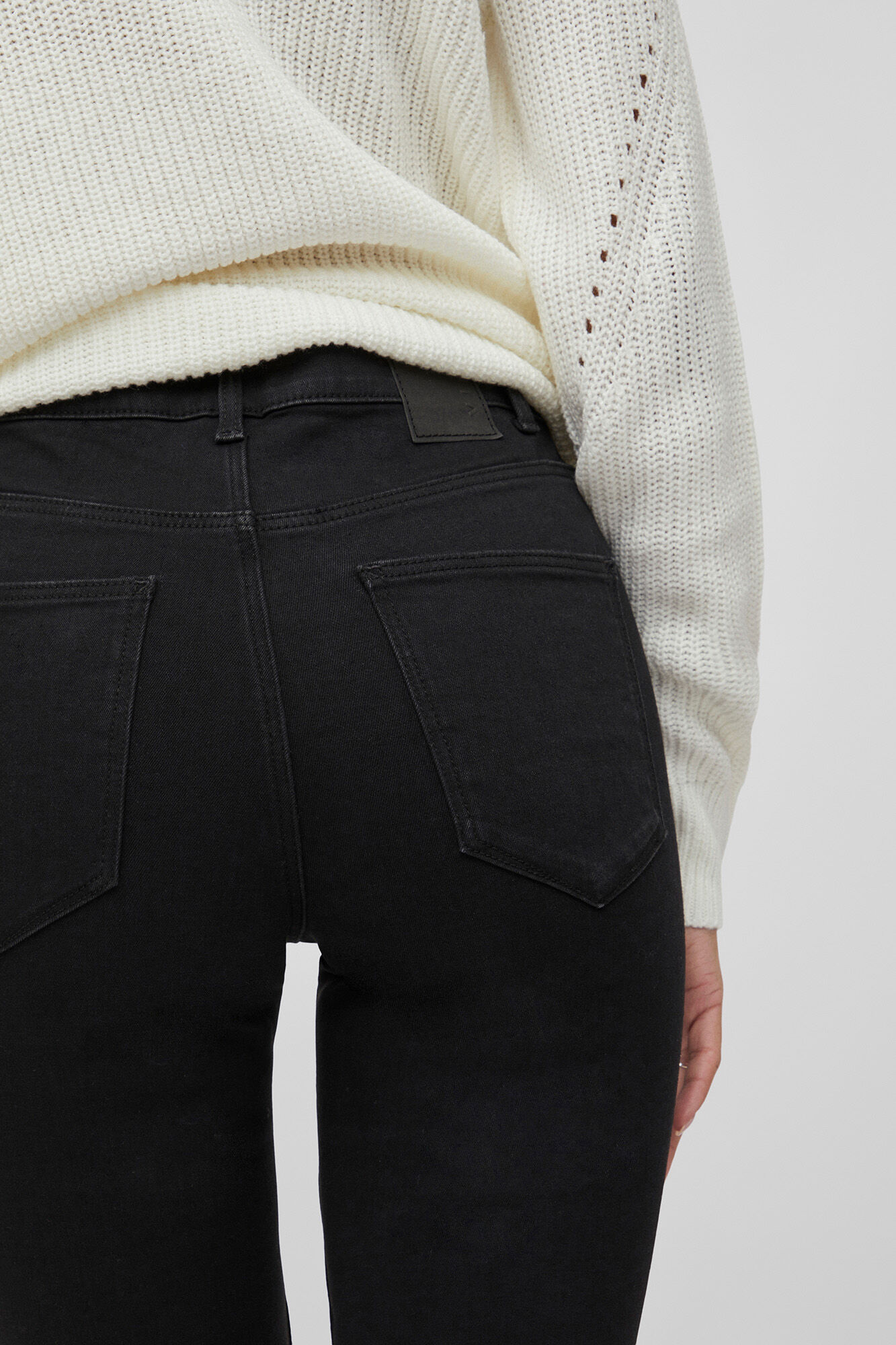 Calça jeans skinny Vila - Preta