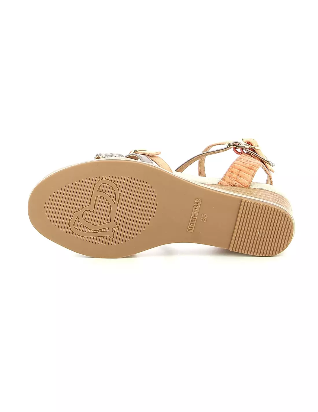 MAM ZELLE NAGA - Sandales & nu-pieds Terracota