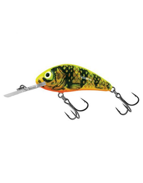 Salmo Rattlin'Hornet Flo - Swingers & hangers - 5.5 cm Gold Fluo Perch