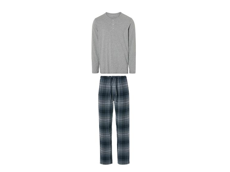 Heren flanellen pyjama