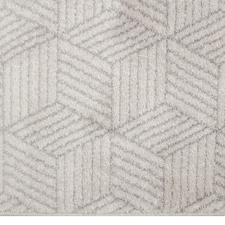 Tapis de salon Cameo L.200 x l.150 cm gris