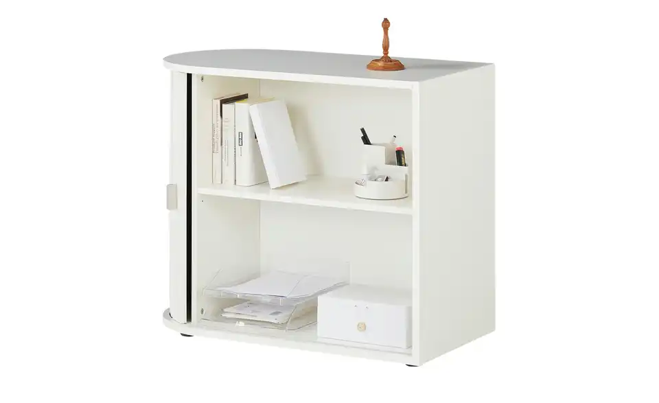 Jalousieschrank Euphrat 86 cm 69 cm Weiß