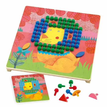 Djeco Lernspiele: Mosaico animo