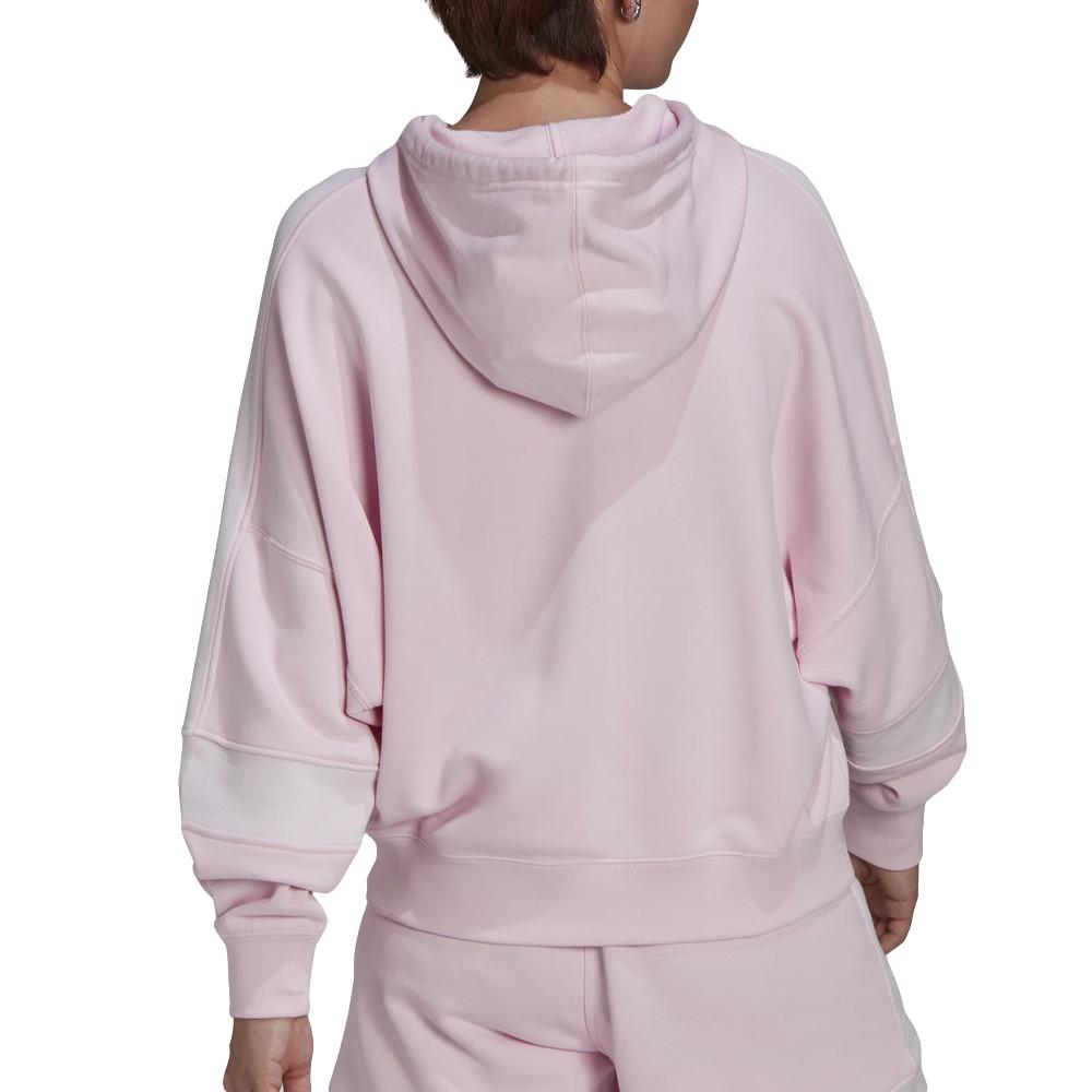 Adidas Sweat à capuche Rose Femme Adidas Crop
