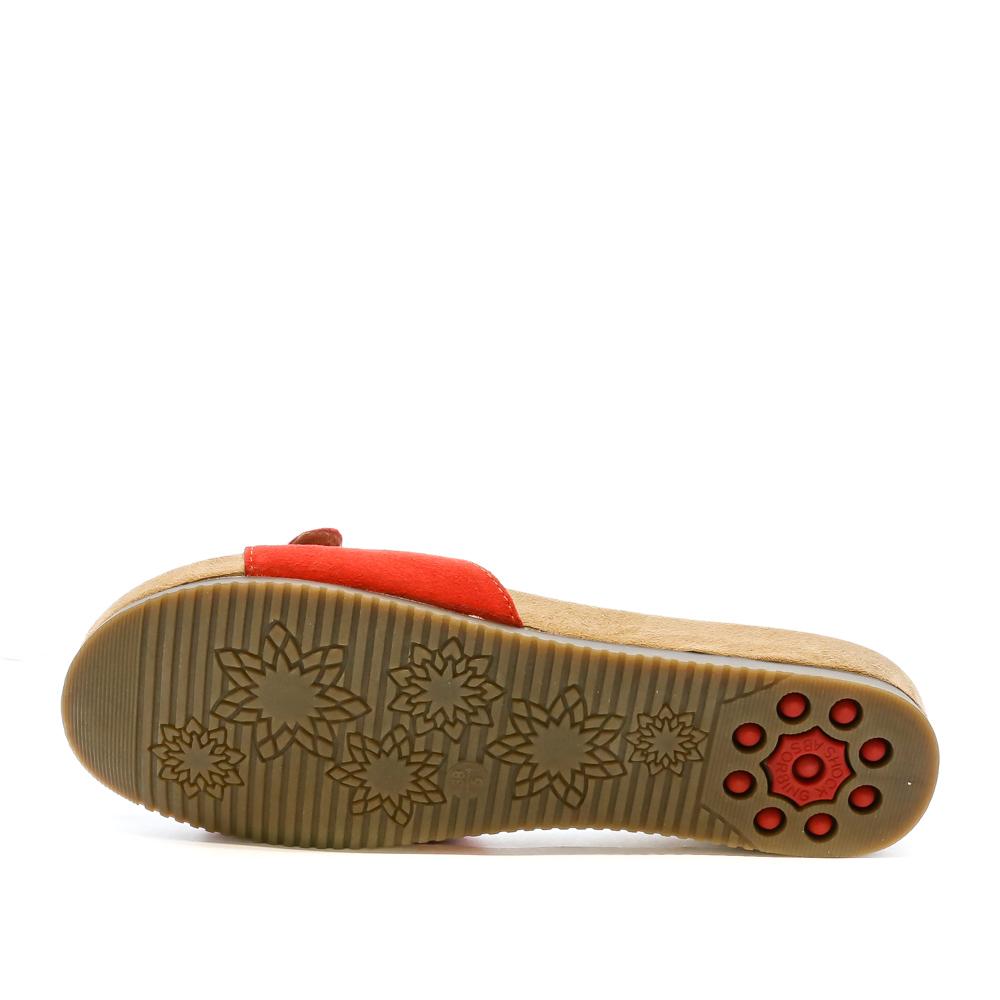 Relife Sandales Rouge Femme RELIFE Jalband