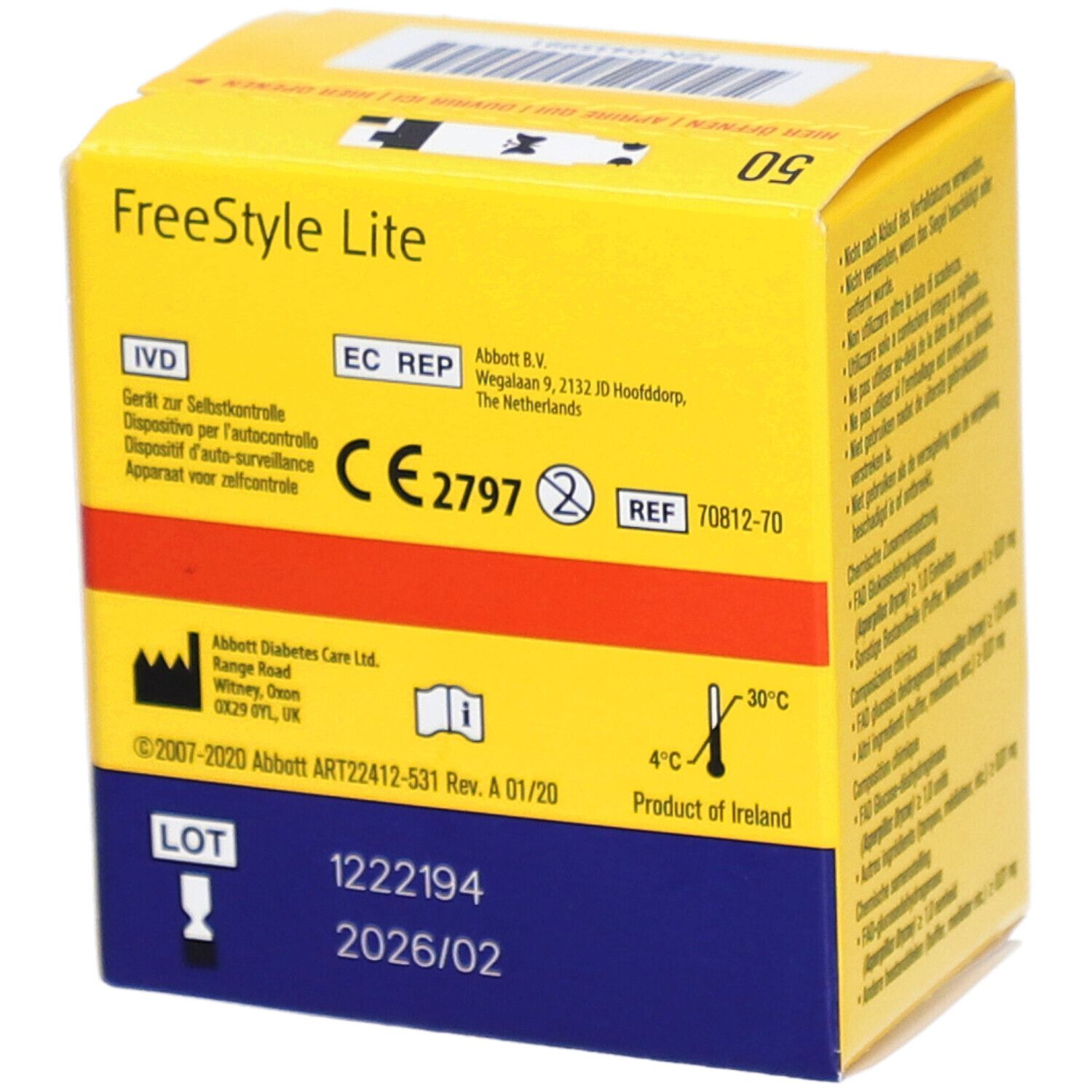 FreeStyle Lite Blutzucker Teststreifen ohne Codieren