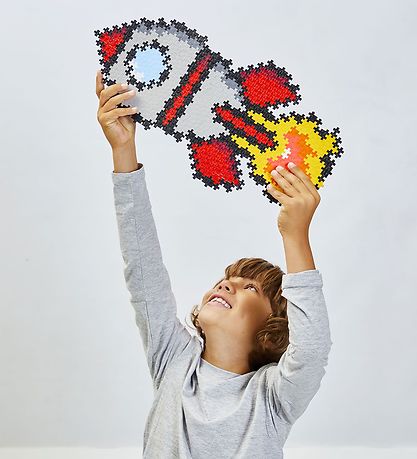 Plus-Plus Puzzle Stadt Zahl - 500 st. - Rakete
