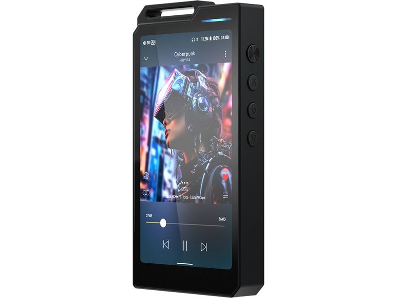 HiBy HiRes-Player R4 Schwarz 4-Wege Hi-Fi Android DAP