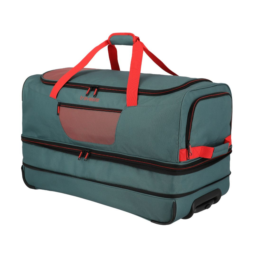 Basics Wheeled Duffle L Exp. green/orange Green Orange