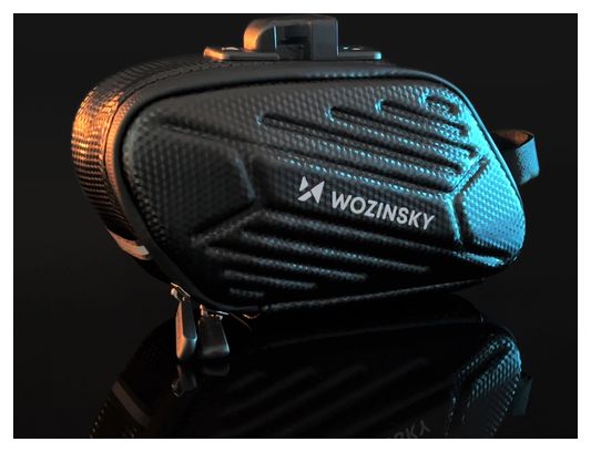 Sacoche de selle de vélo étanche Wozinsky 1.5L - Noir