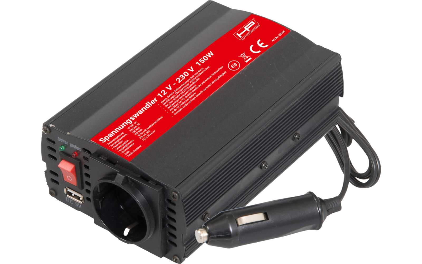 HP Spannungswandler 12-230V 300W