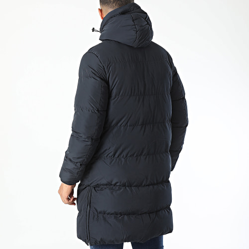 Doudoune Capuche Bleu Marine