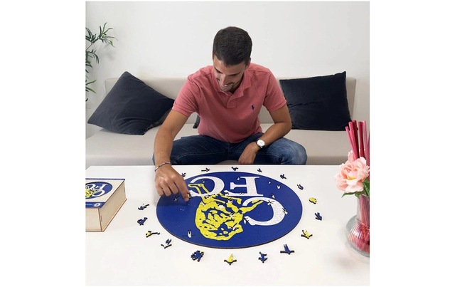 Puzzle »Iconic Chelesea FC – Retro Logo« Holzart: Birke (Herkunftsland: China)