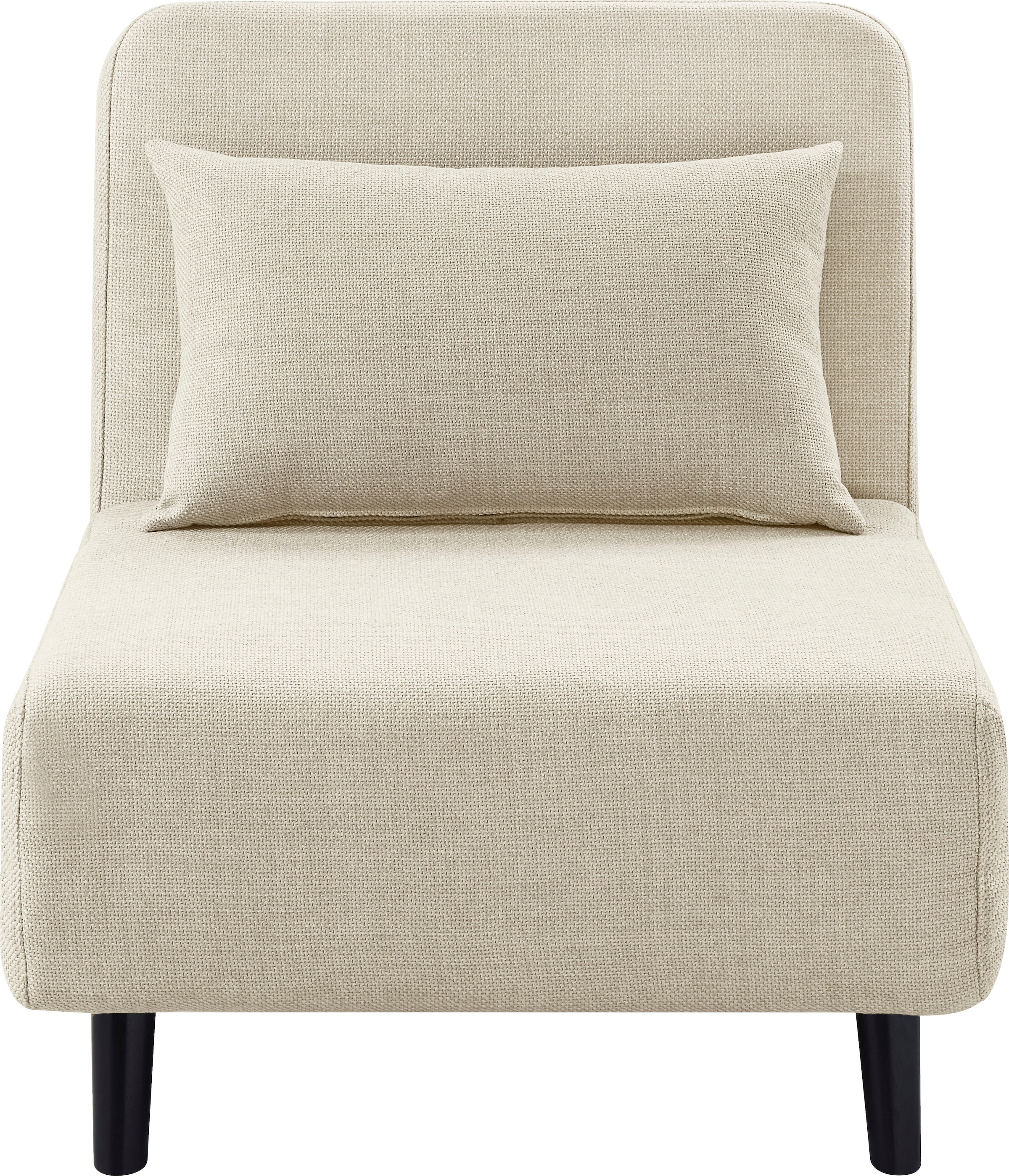 ATLANTIC home collection Sessel »Robby« inkl. Bettfunktion, mehrfach verstellbar, Strukturbezug