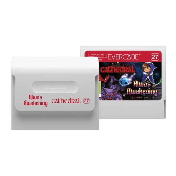 Blaze Evercade Alwas Awakening & Cathedral Dual Cartridge - Evercade