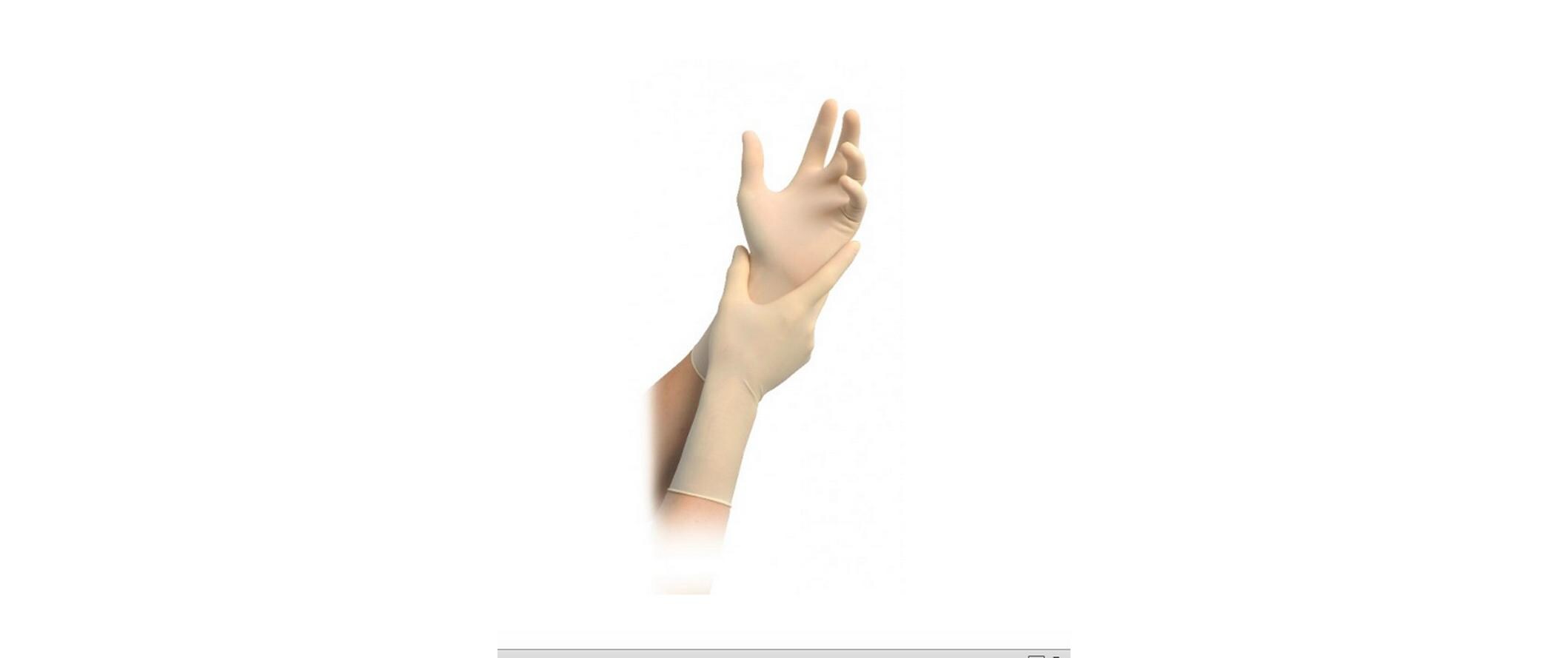 Latex Expert M, Beige, 100 StkEinweg Medizin- und Schutzhandschuh