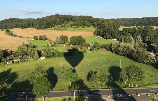 Ballonfahrt über Mandelbachtal in Blieskastel