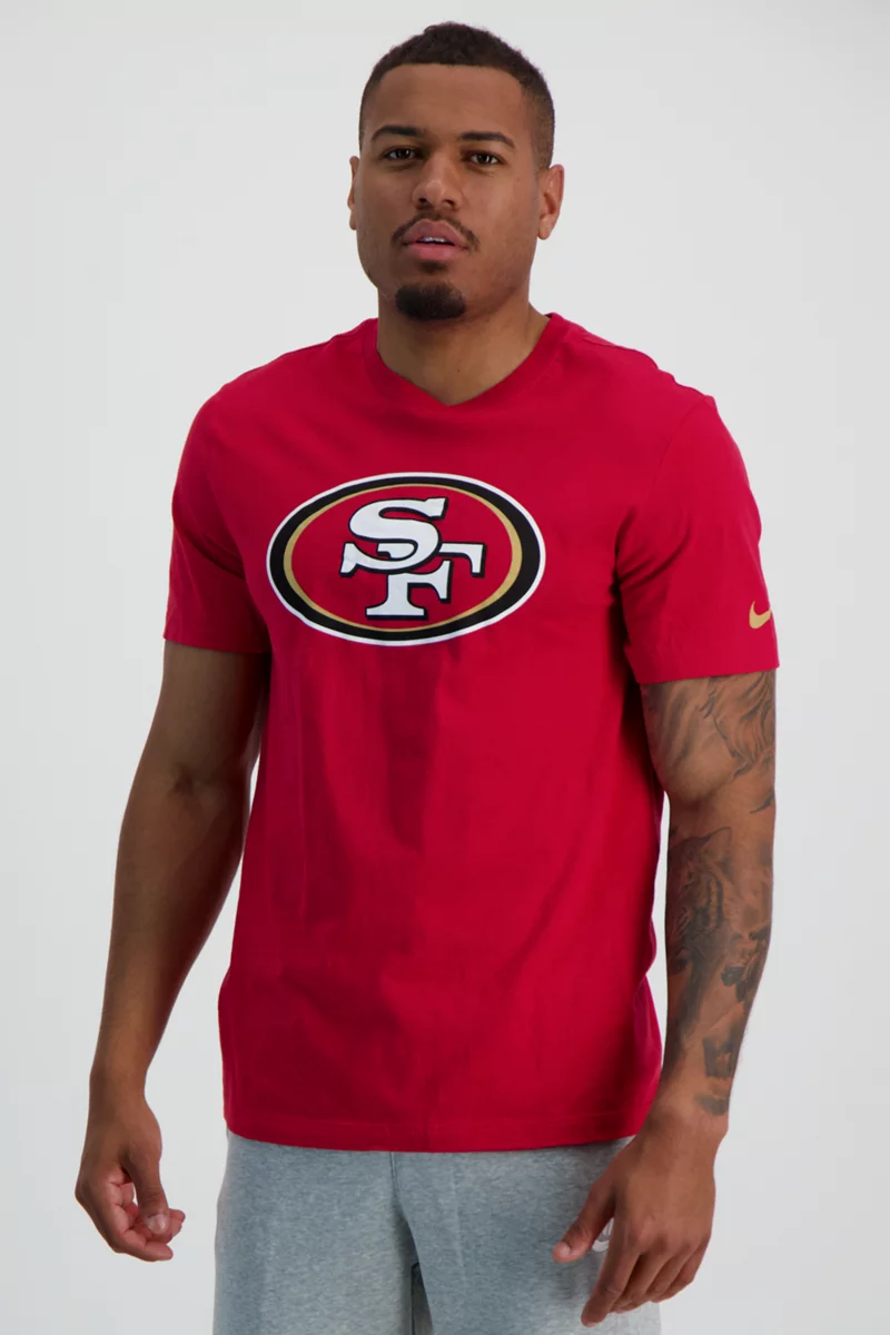 Nike San Francisco 49ers Logo Essential Herren T-Shirt
