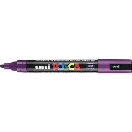 Posca PC5M vandbaseret tusch - violet