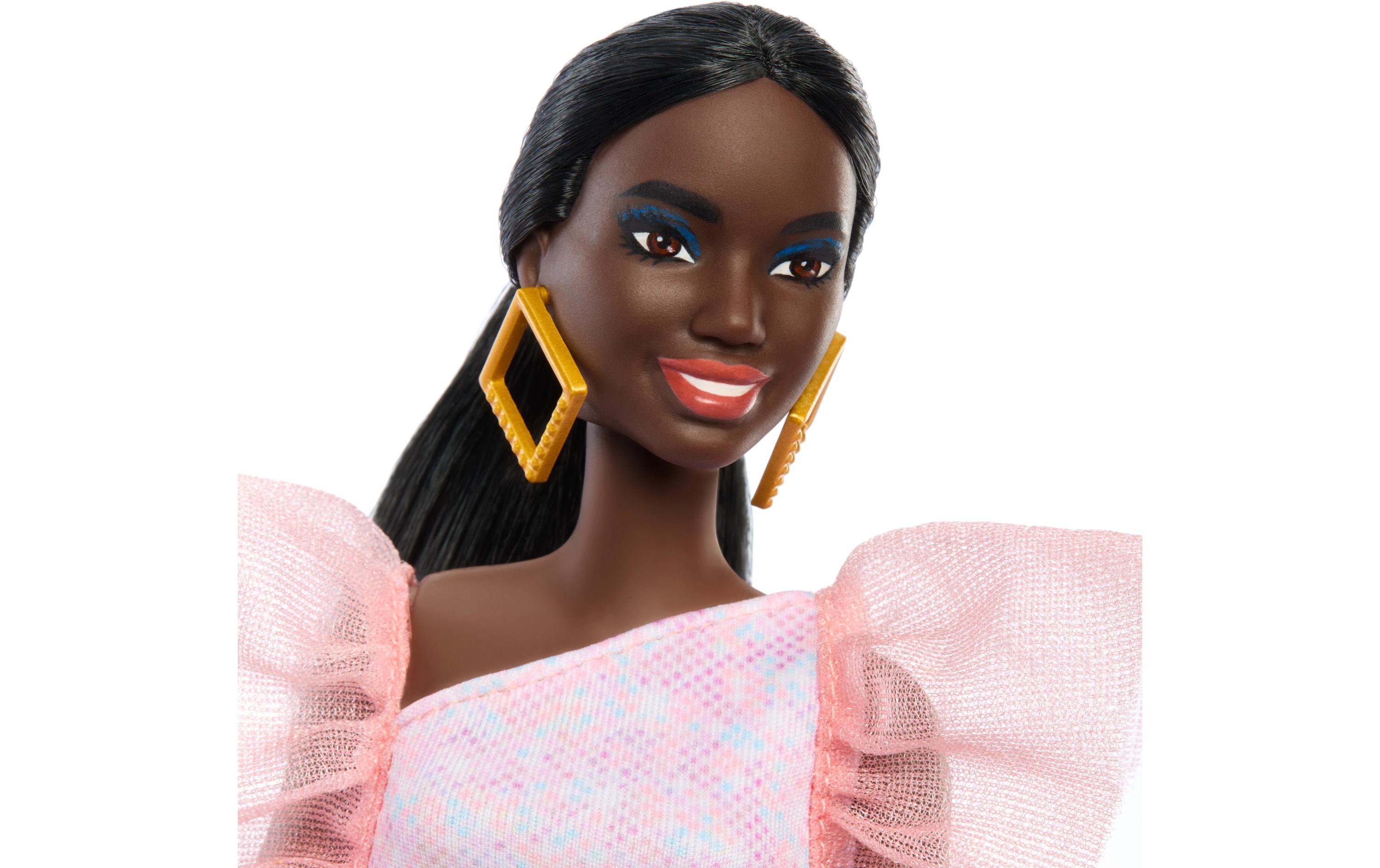 Puppe Barbie Fashionista Peach Puffy DressBarbie-Puppe im unverkennbaren Stil